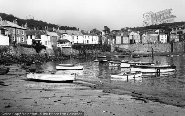 Photo of Mousehole, The Harbour c.1960