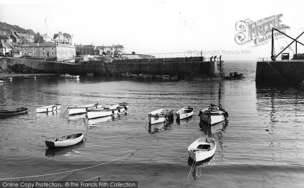 Photo of Mousehole, The Harbour c.1960