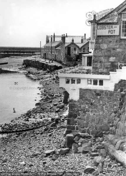Photo of Mousehole, The Lobster Pot c.1955