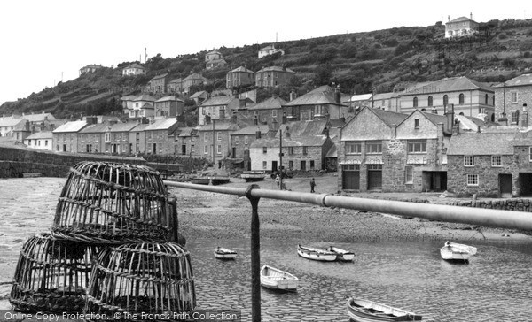 Photo of Mousehole, The Old Quay c.1955