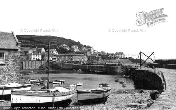 Photo of Mousehole, The Old Wharf c.1955
