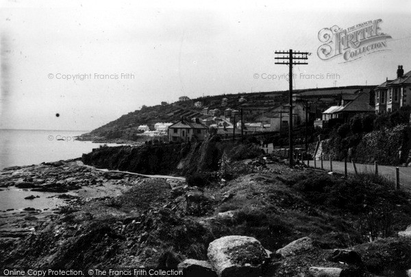 Photo of Mousehole, View From Penzance Road c.1955