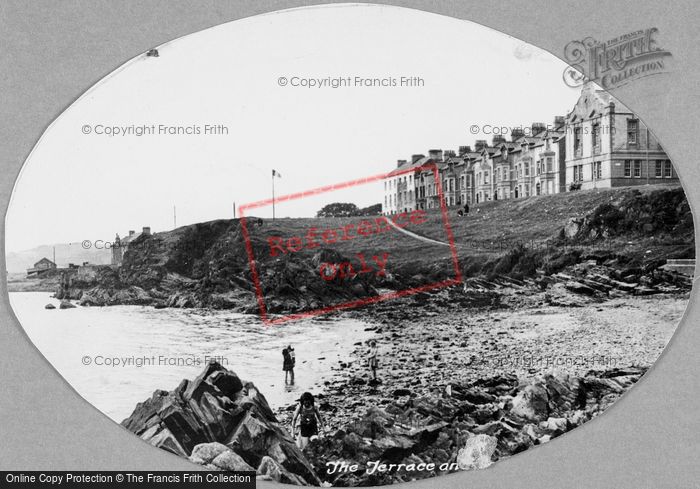 Photo of Moville, The Terrace And Beach c.1955
