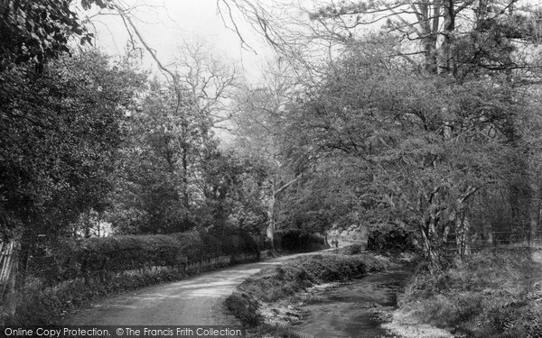 Photo of Much Hadham, Church Lane c.1955