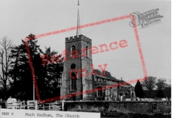 St Andrew's Church c.1955, Much Hadham
