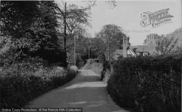 Photo of Much Hadham, Stanstead Hill c.1955