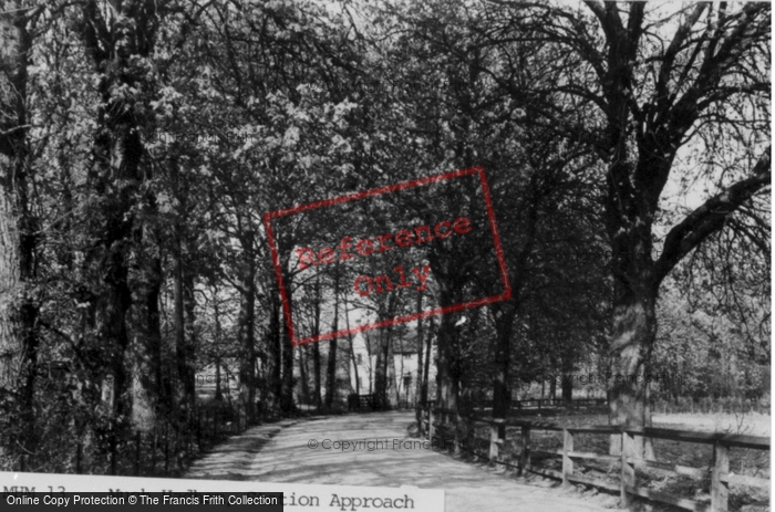 Photo of Much Hadham, Station Approach c.1955