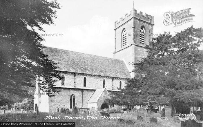 Photo of Much Marcle, The Church c.1955