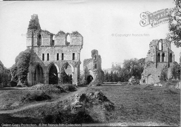 Photo of Much Wenlock, Abbey 1892