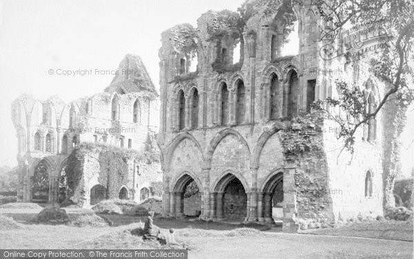 Photo of Much Wenlock, Abbey 1892