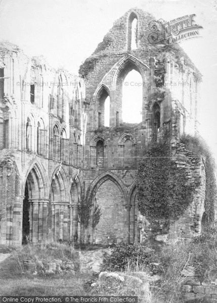 Photo of Much Wenlock, Abbey 1892