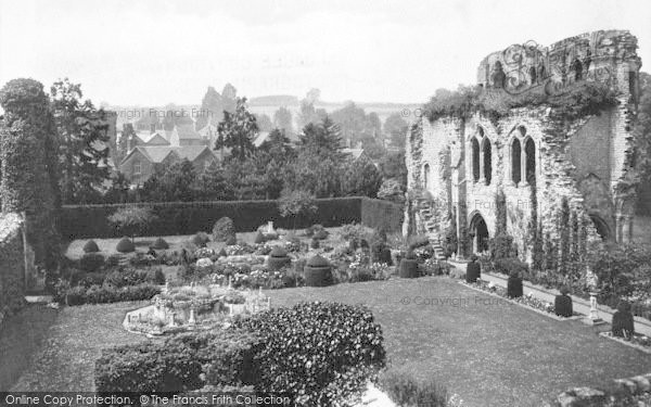 Photo of Much Wenlock, Abbey 1911