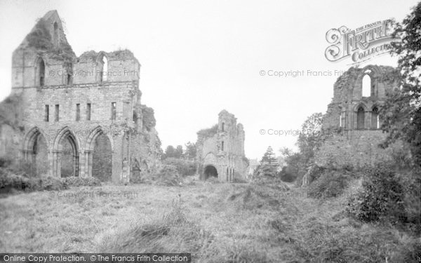 Photo of Much Wenlock, Abbey 1924