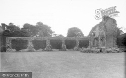 Abbey, Cloisters, Frater And Lavabo c.1955, Much Wenlock