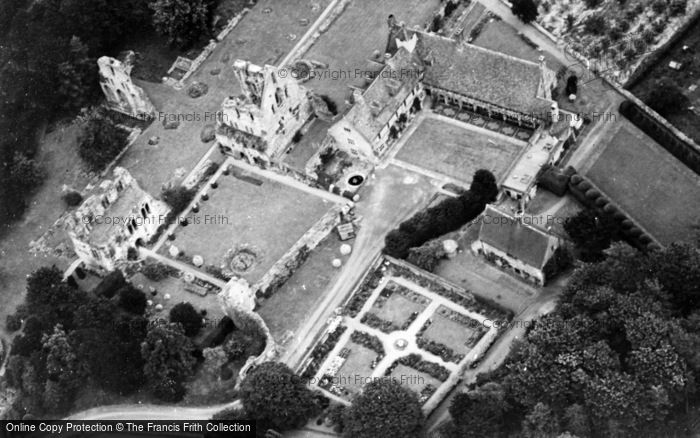 Photo of Much Wenlock, Abbey From The South c.1960