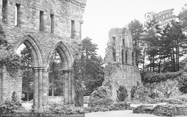 Photo of Much Wenlock, Abbey, High Altar c.1960