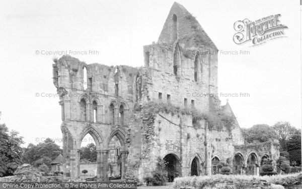 Photo of Much Wenlock, Abbey, South Transept c.1955