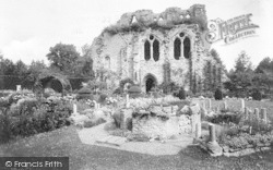 Abbey, The Octagonal Lavatorium 1911, Much Wenlock