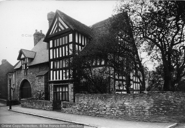 Photo of Much Wenlock, Ashfield Hall c.1935