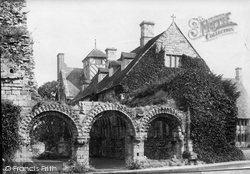 Chapter House Arches 1892, Much Wenlock