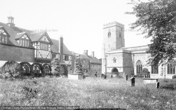 Photo of Much Wenlock, Church 1936