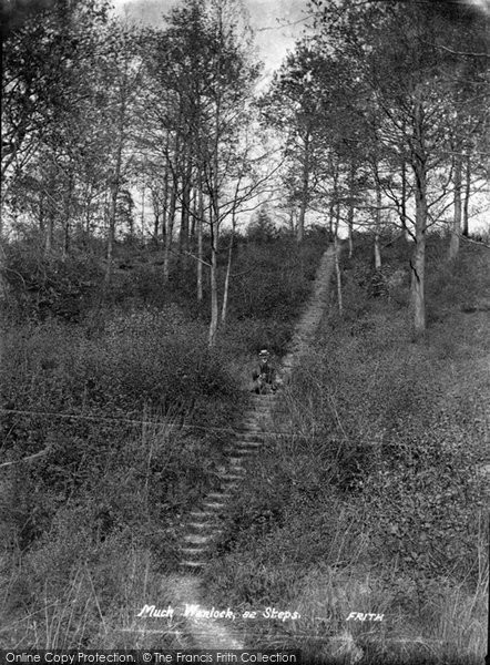Photo of Much Wenlock, Eighty Two Steps 1903