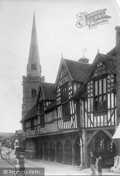 Guildhall And Market House c.1880, Much Wenlock