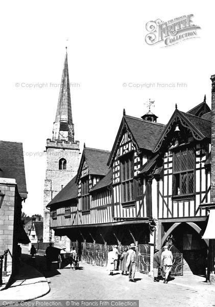 Photo of Much Wenlock, Guildhall c.1925