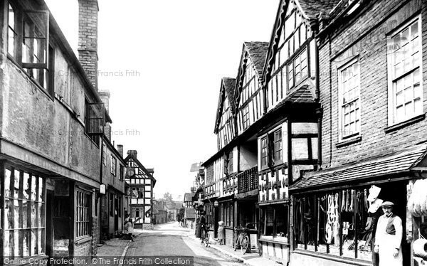 Photo of Much Wenlock, High Street 1911