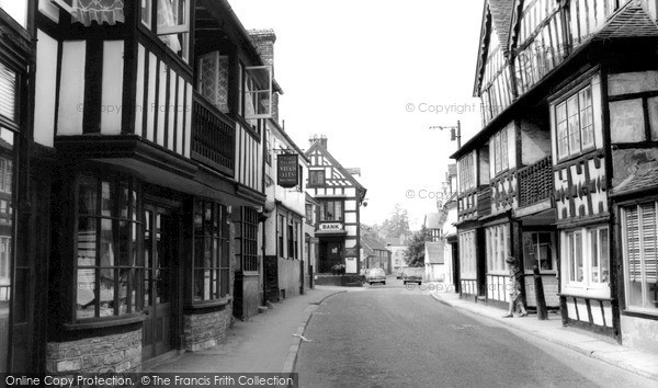 Photo of Much Wenlock, High Street c.1965