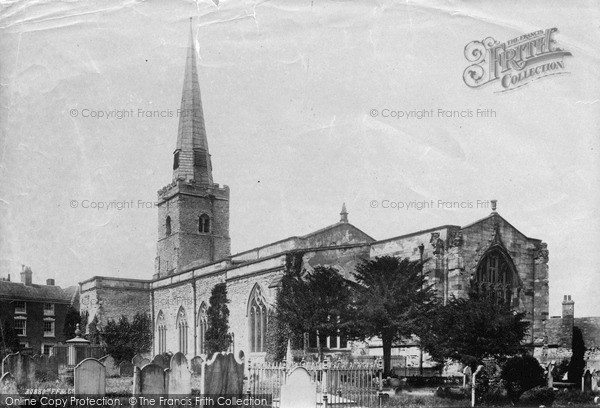 Photo of Much Wenlock, Holy Trinity Church 1892