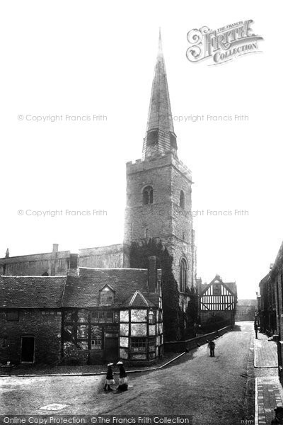 Photo of Much Wenlock, Holy Trinity Church 1904