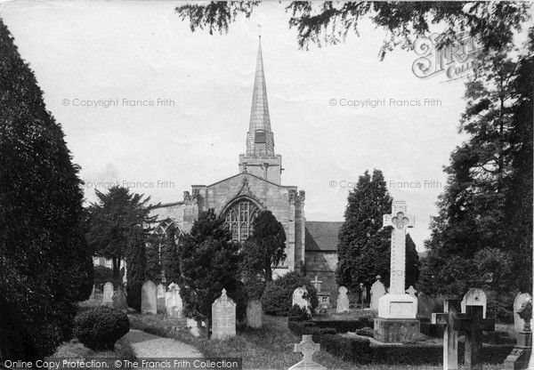 Photo Of Much Wenlock, Holy Trinity Church 1911