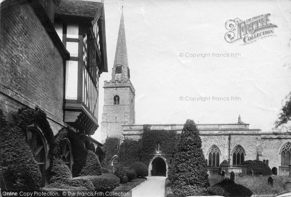 Photo of Much Wenlock, Holy Trinity Church 1911