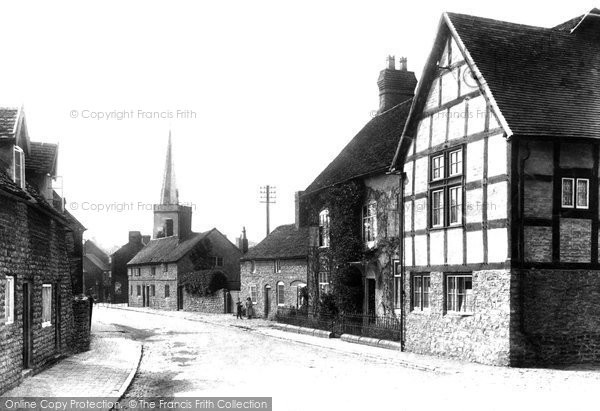 Photo of Much Wenlock, Manor House And Holy Trinity Church 1911