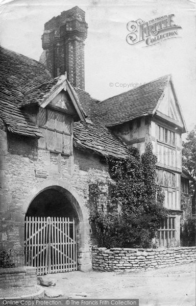 Photo of Much Wenlock, Old House c.1880