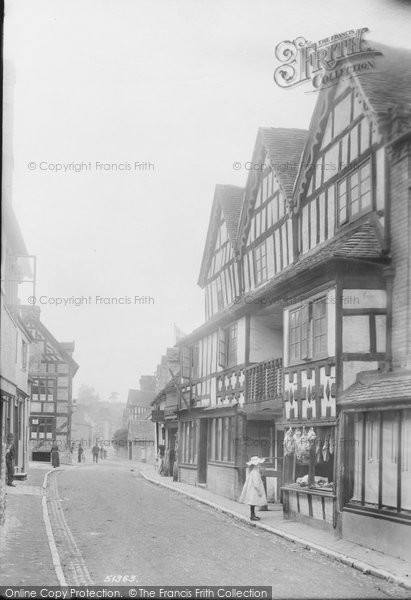 Photo of Much Wenlock, Old House In High Street 1904