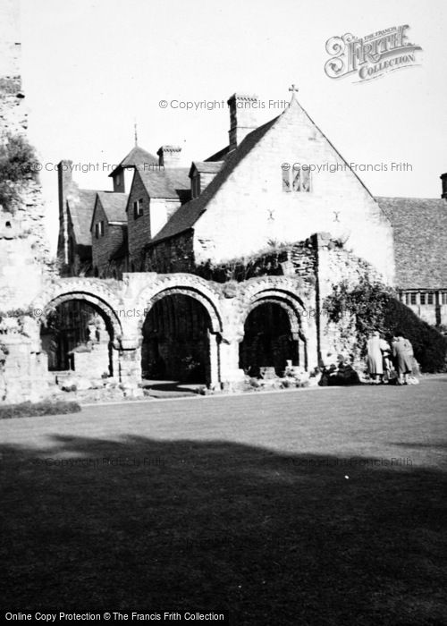 Photo of Much Wenlock, Priory 1948