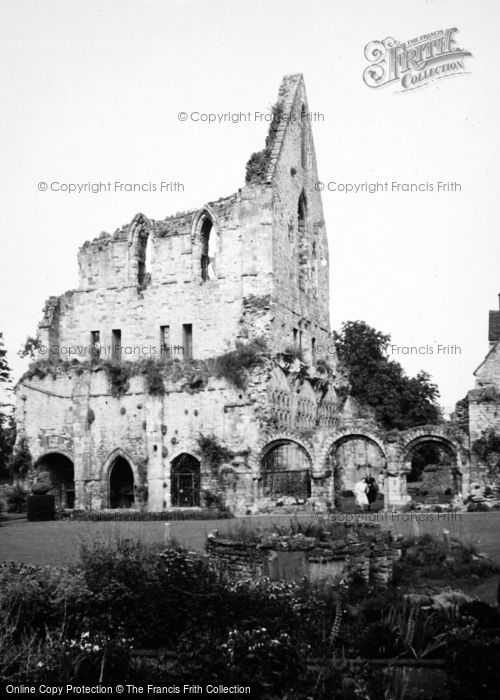 Photo of Much Wenlock, Priory 1948