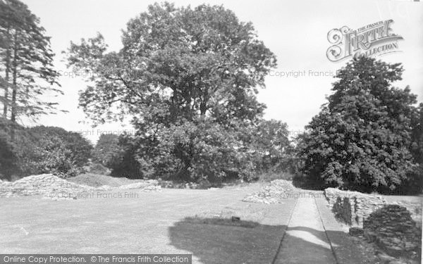 Photo of Much Wenlock, Remains Of Saxon Church c.1955