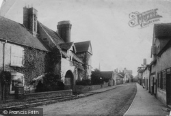 Street Scene 1892, Much Wenlock