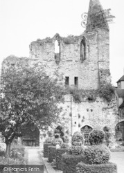 The Abbey c.1955, Much Wenlock