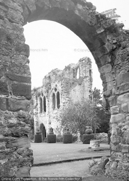Photo of Much Wenlock, The Abbey c.1960
