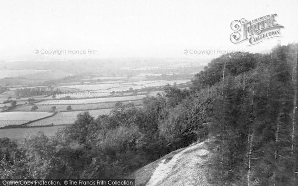 Photo of Much Wenlock, The Wrekin From Wenlock Edge 1892