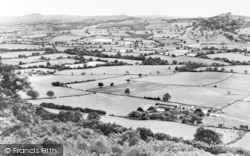 View From Wenlock Edge c.1955, Much Wenlock