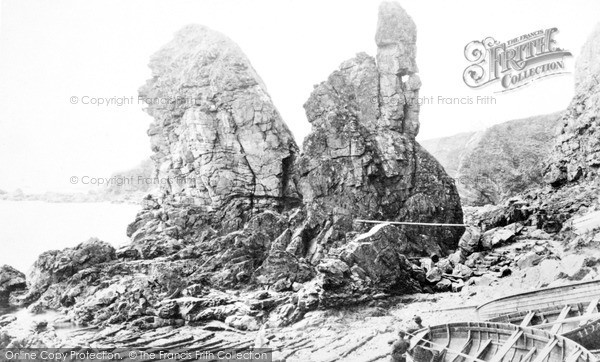 Photo of Muchalls, The Coast 1890