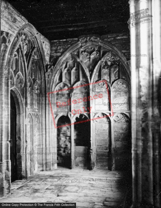 Photo of Muchelney, Abbey Interior c.1950