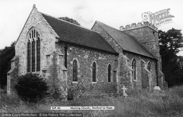 Photo of Mucking, Church Of St John The Baptist c.1960