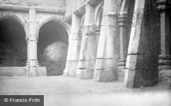 Muckross, Abbey, Cloister c.1937, Muckross Abbey