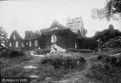 Muckross, Abbey, West Front 1897, Muckross Abbey
